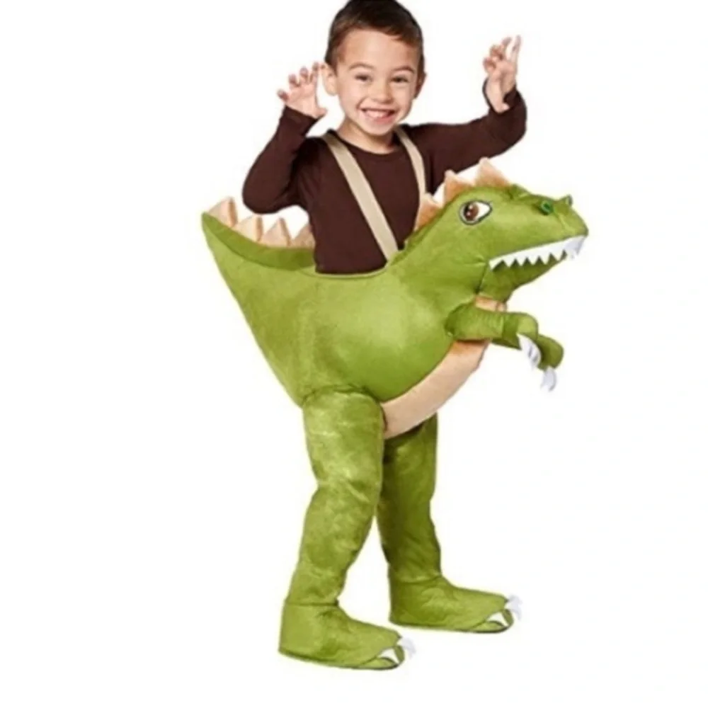 Green Dinosaur Kids Costume